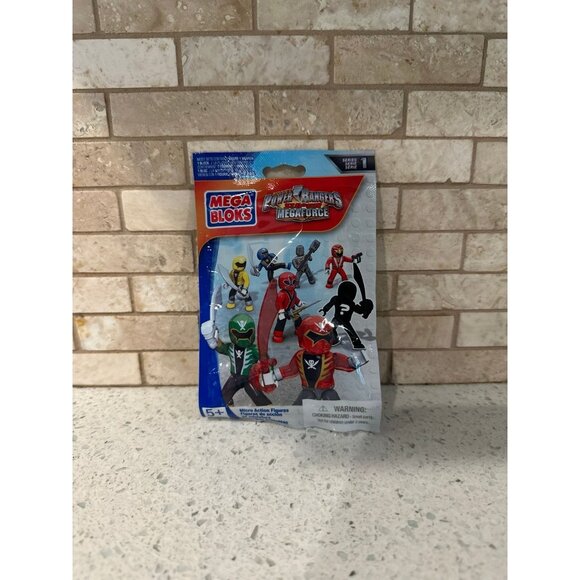Mega Bloks Power Rangers Super Megaforce Series 2 Figure Blind Bag nib - Picture 1 of 2